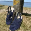 Andres Machado - Blå sandal