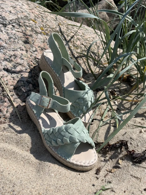 Andres Machado - Grøn sandal