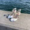 Andres Machado - Hvid pumps