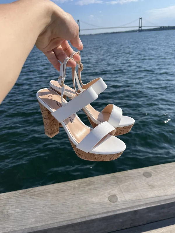Andres Machado - Hvid sandal