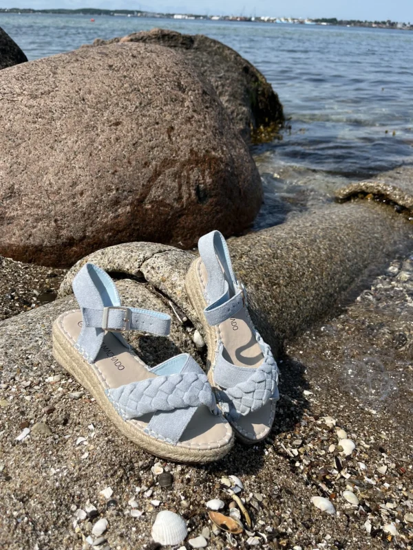 Andres Machado - Lyseblå sandal