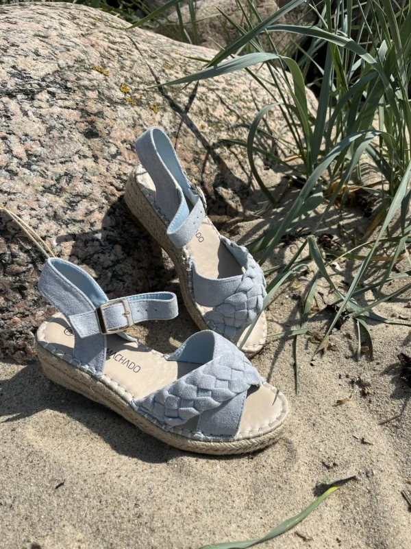 Andres Machado - Lyseblå sandal