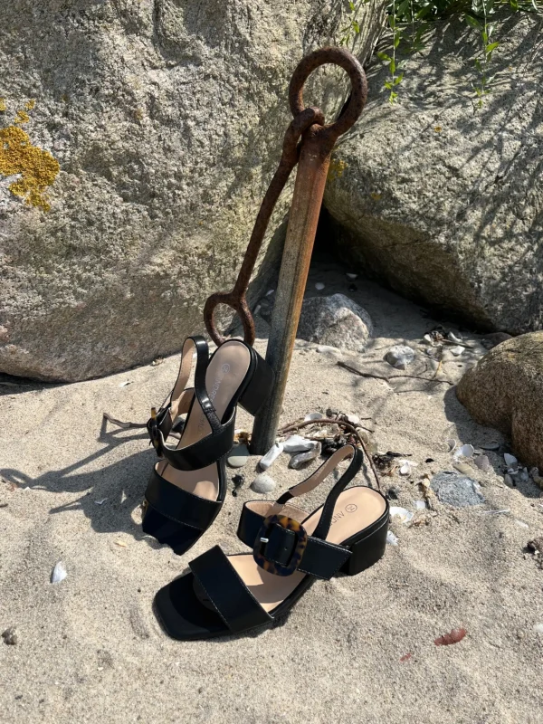 Andres Machado - Sort sandal