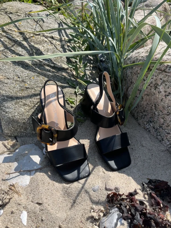 Andres Machado - Sort sandal