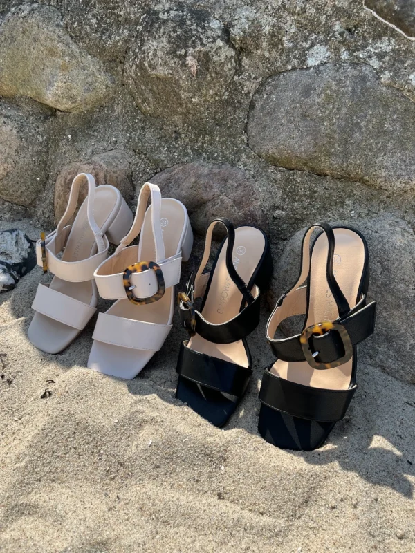 Andres Machado - Sort sandal