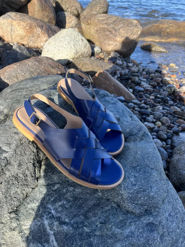Angulus - Blå sandal