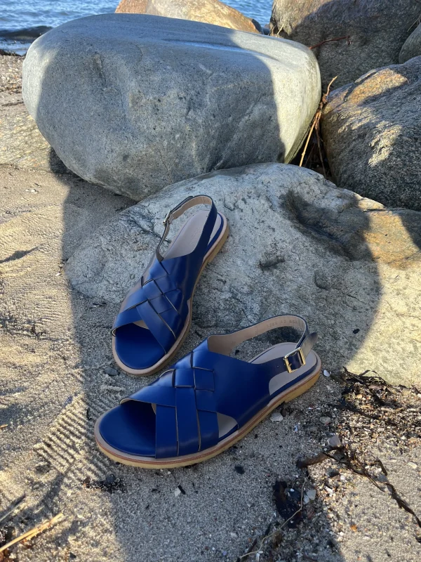 Angulus - Blå sandal