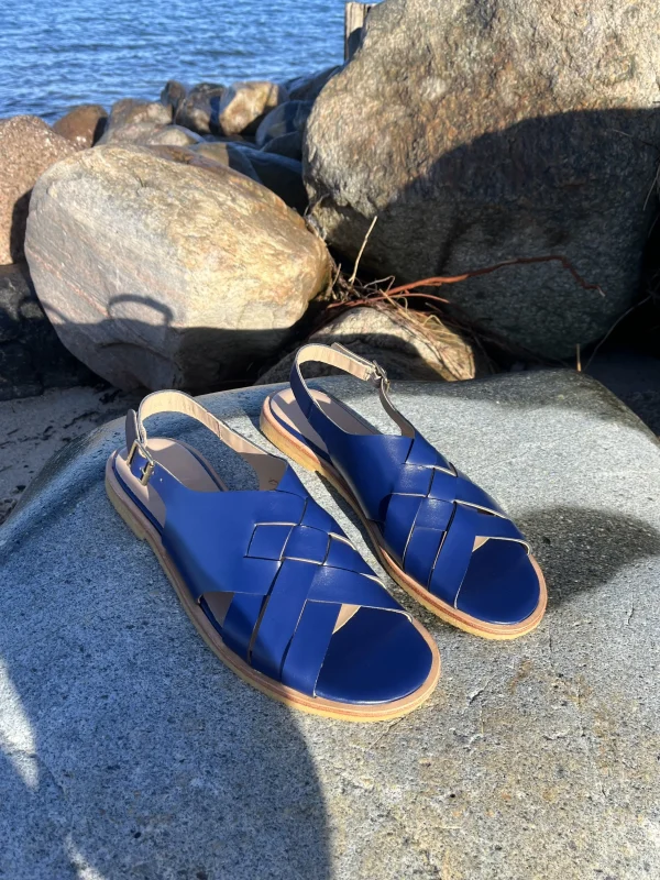 Angulus - Blå sandal