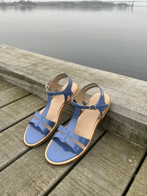 Angulus - Blå sandal