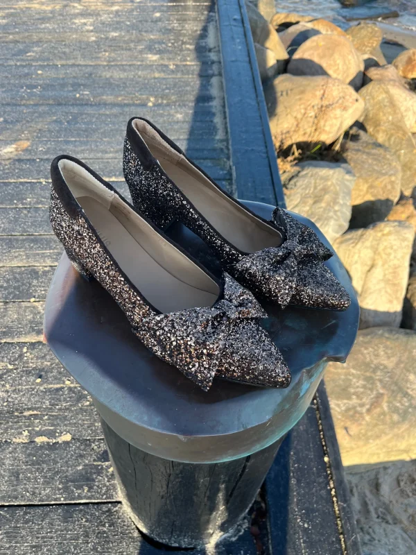 Angulus - Brun Glimmer Pumps