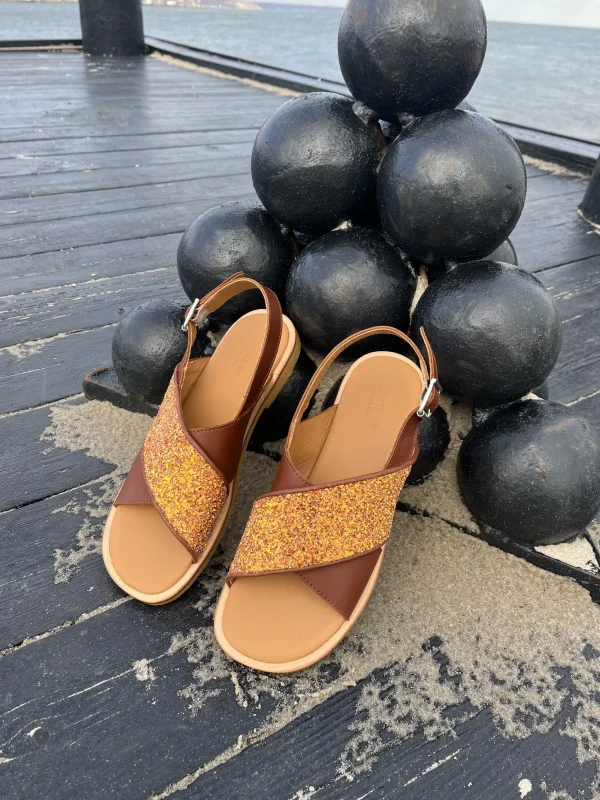 Angulus - Glitter sandal