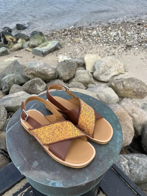 Angulus - Glitter sandal
