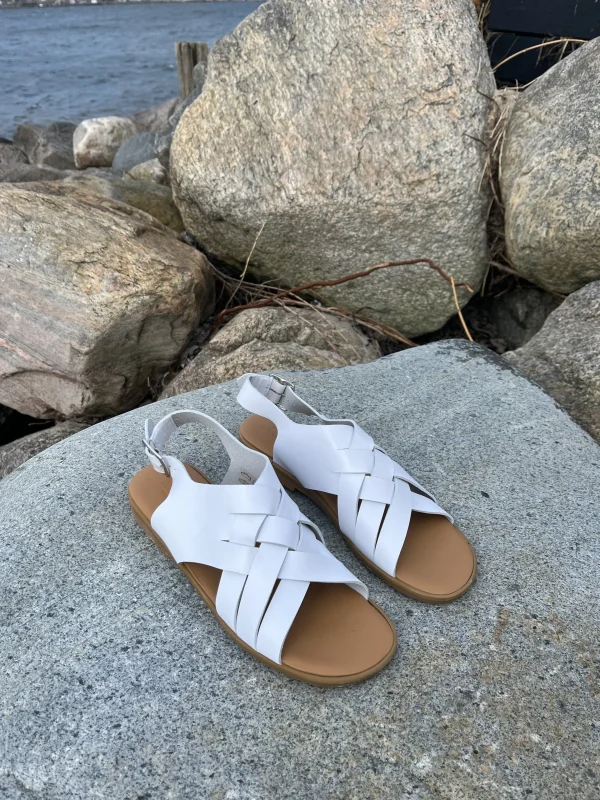 Angulus - Hvid sandal