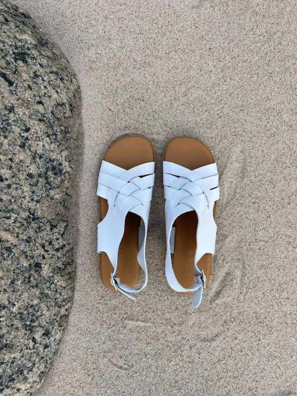 Angulus - Hvid sandal