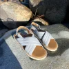 Angulus - Lyseblå sandal