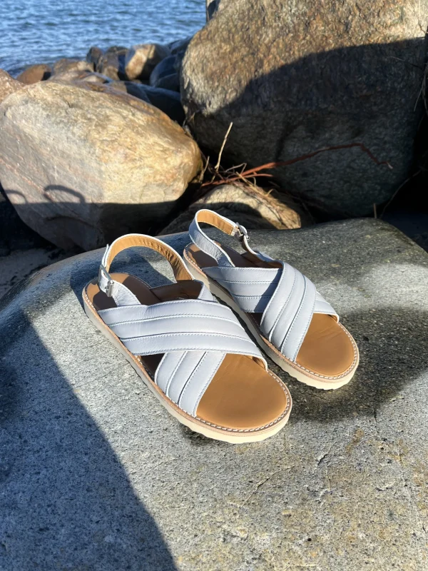 Angulus - Lyseblå sandal