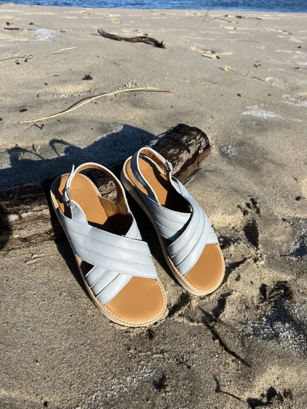 Angulus - Lyseblå sandal