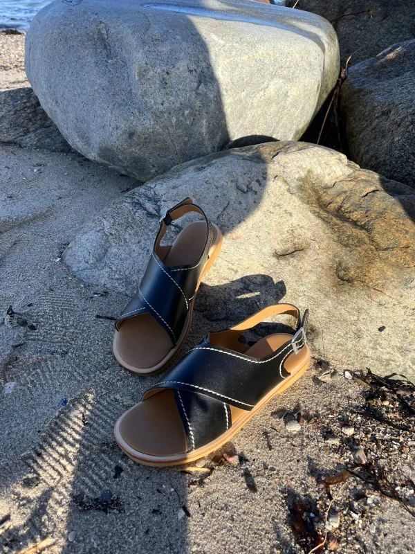 Angulus - Sort sandal