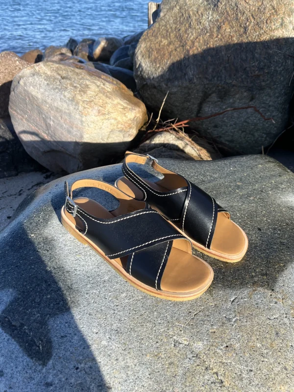 Angulus - Sort sandal