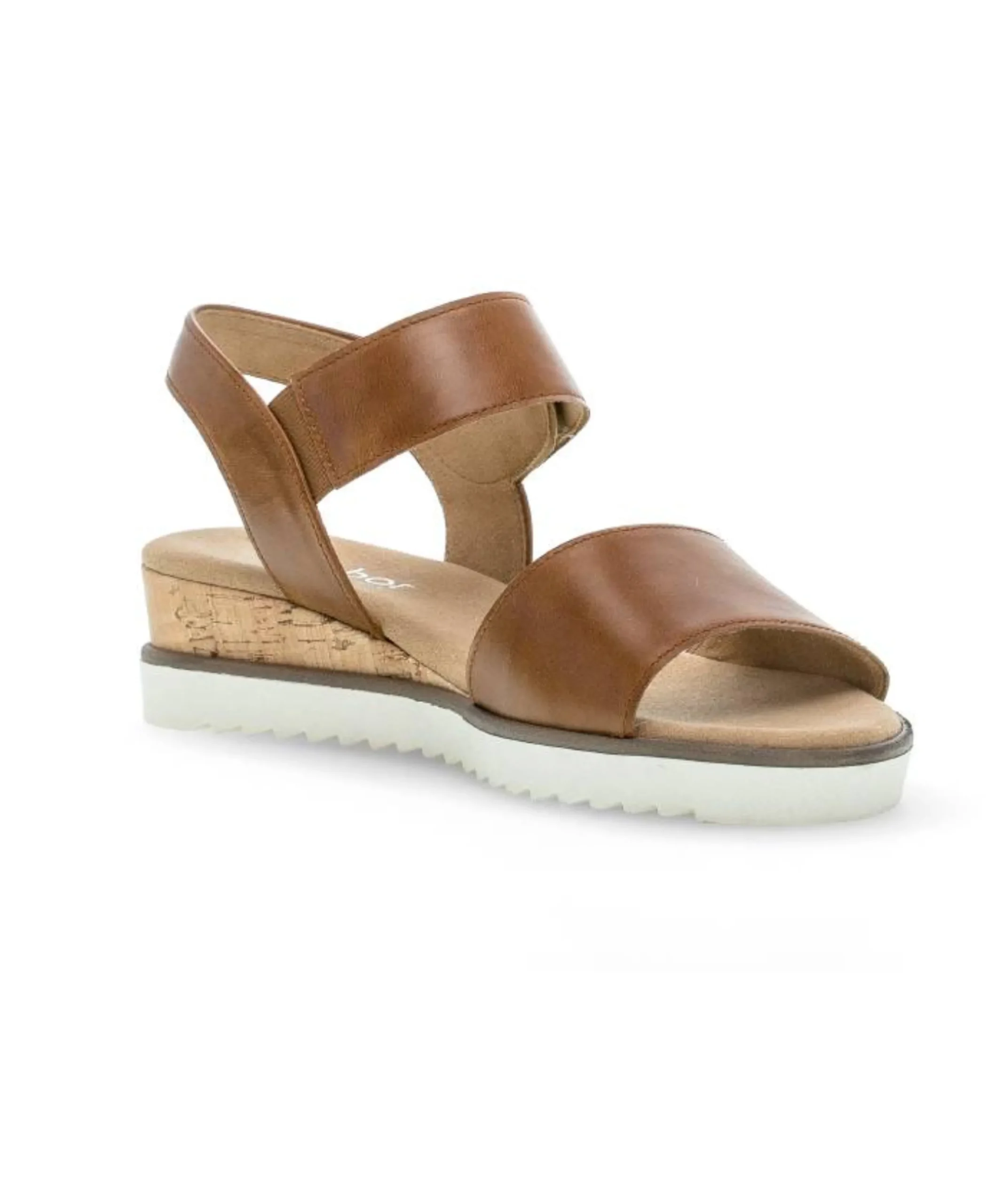 gabor__brun_sandal_med_ve_2.webp Gabor - Brun sandal med velcro og elastik