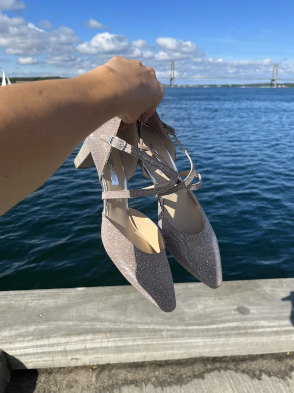 Gabor - Guld pumps