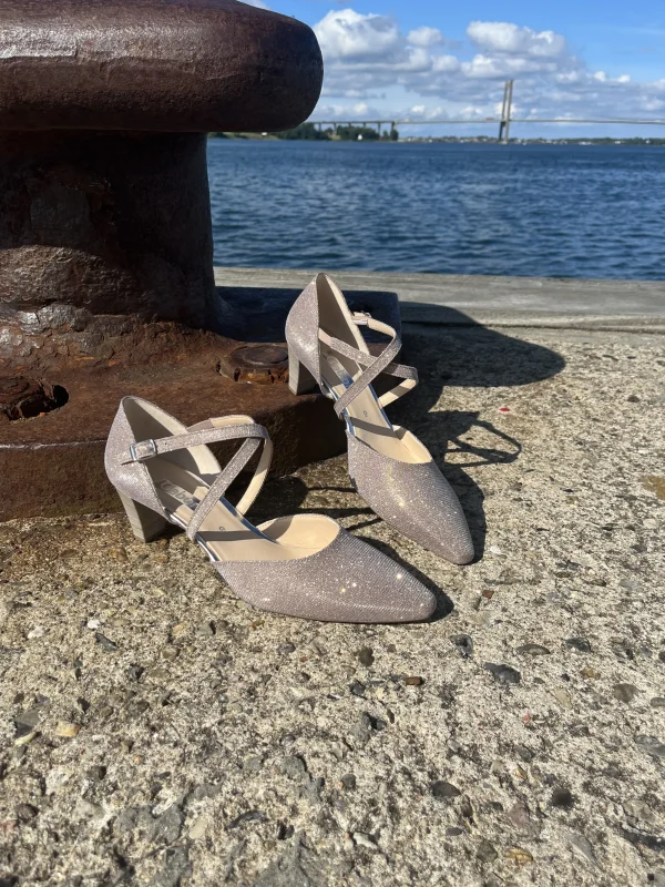 Gabor - Guld pumps