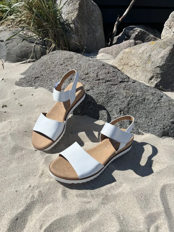Gabor - Hvid sandal (Vidde G)