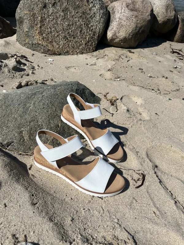 Gabor - Hvid sandal (Vidde G)