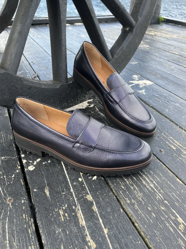 Gabor - Mørkeblå loafers