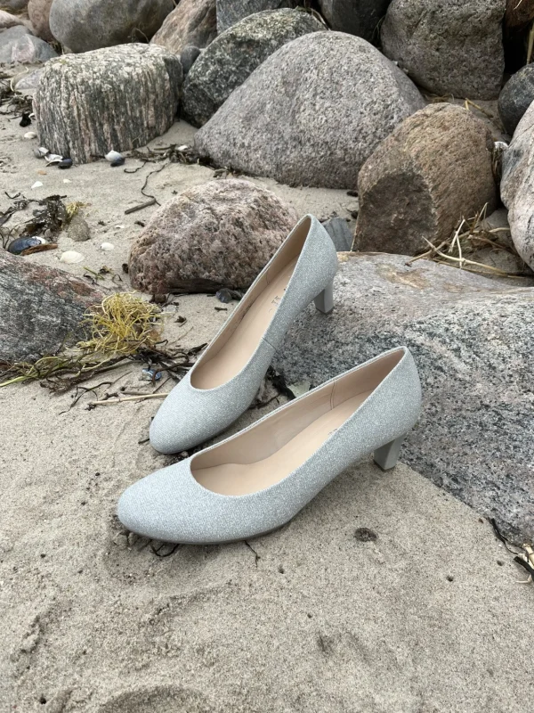 Gabor - Sølv pumps