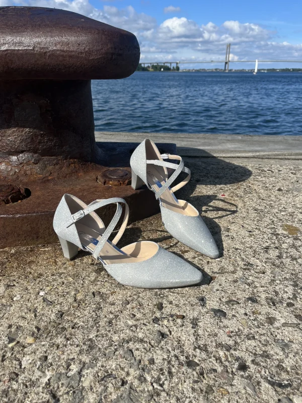 Gabor - Sølv Pumps