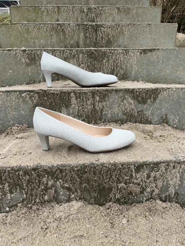 Gabor - Sølv pumps