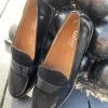 Gabor - Sort lak loafers (Vidde G)