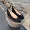 Gabor - Sort pumps med sløjfe