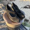 Gabor - Sort ruskind pumps (Vidde H)