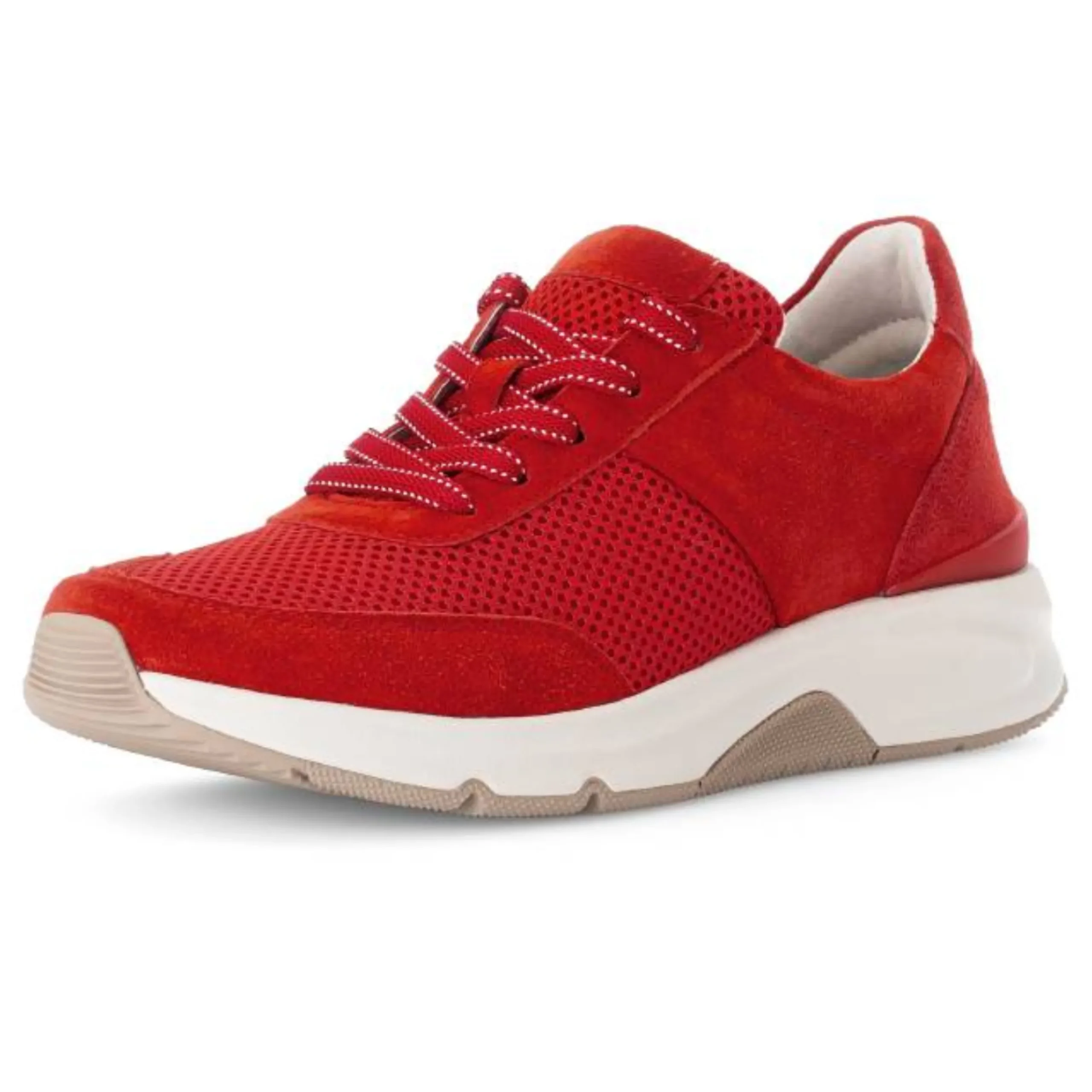 gabor_rollingsoft__rd_sne_1.webp Gabor Rollingsoft - Rød sneakers