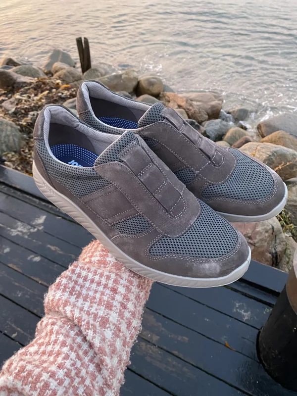 Jomos - Grå sneakers Slip-in
