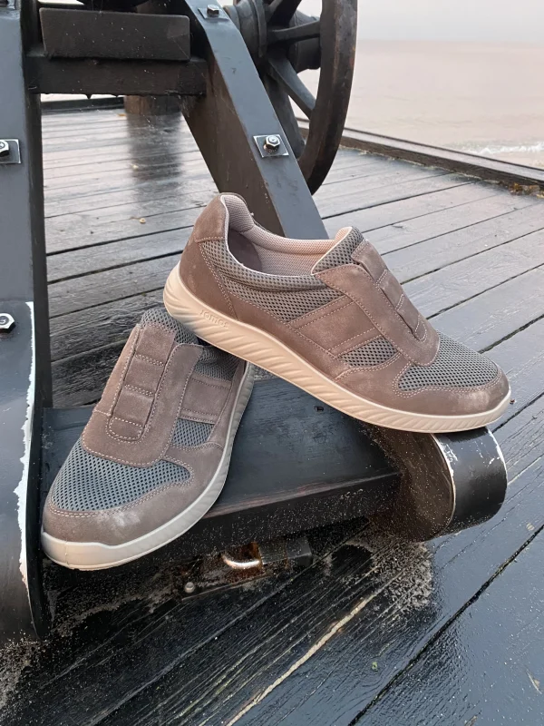 Jomos - Grå sneakers Slip-in