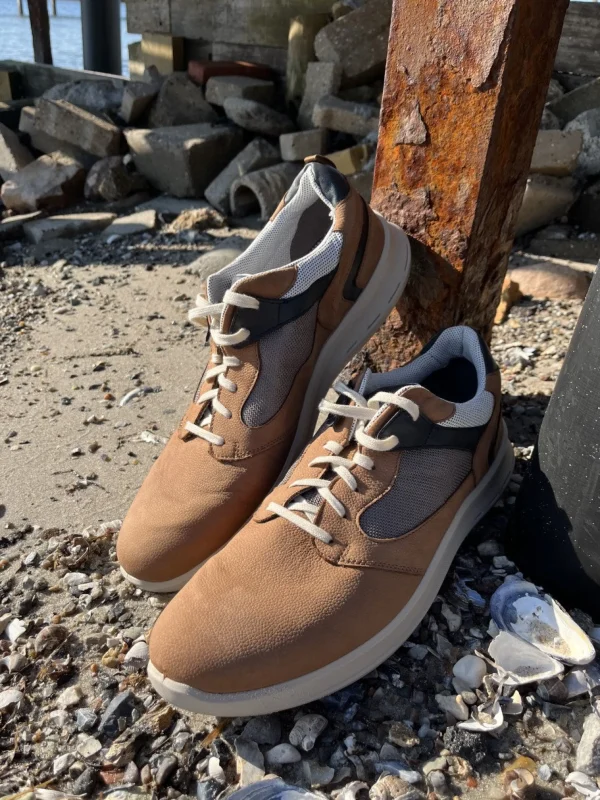 Jomos - Sneakers i brun læder