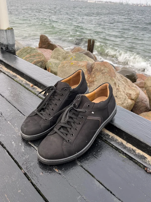 Jomos - Sort herresneakers