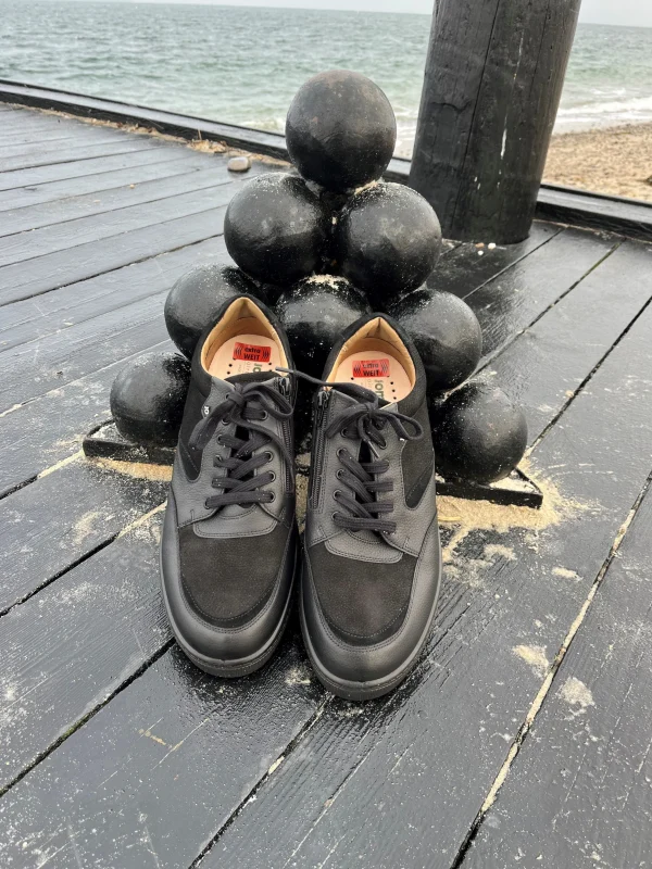 Jomos - Sort herresneakers