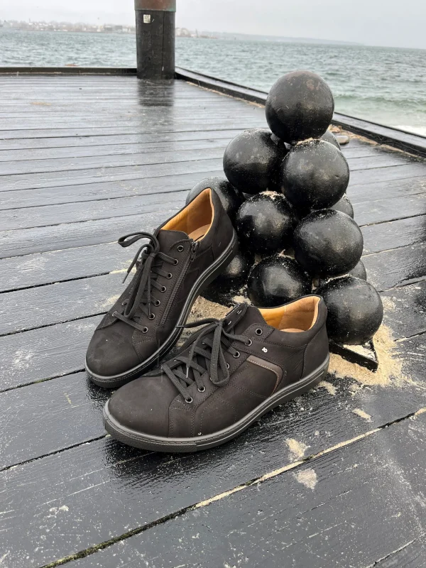 Jomos - Sort herresneakers