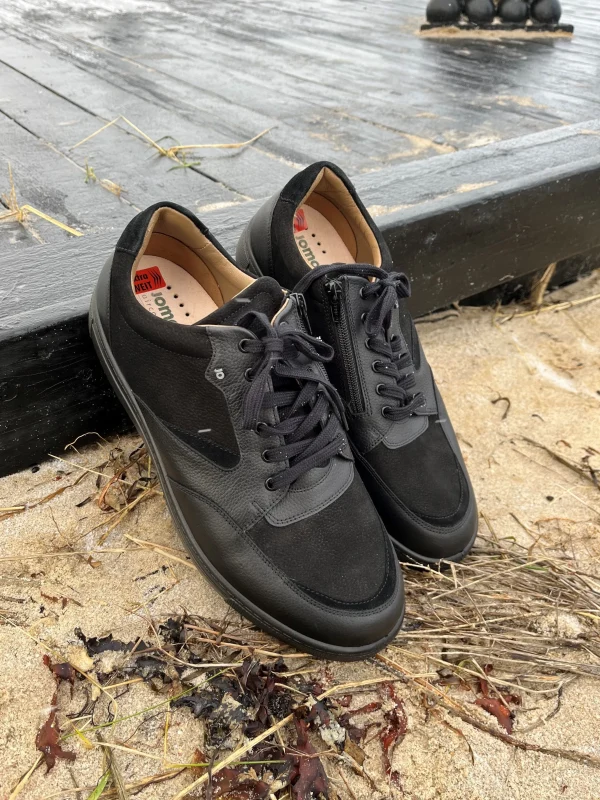 Jomos - Sort herresneakers