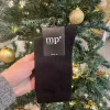 MP - sort Bomuldsstrømpe