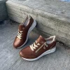 Remonte - Brun læder sneakers
