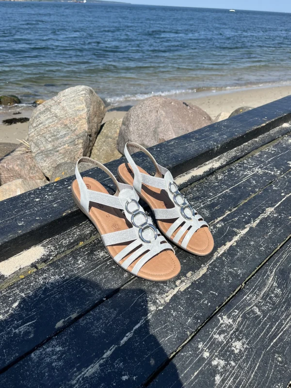 Remonte - Hvid sandal