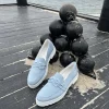 Remonte - Lyseblå loafers