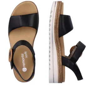 Remonte - Sort Sandal