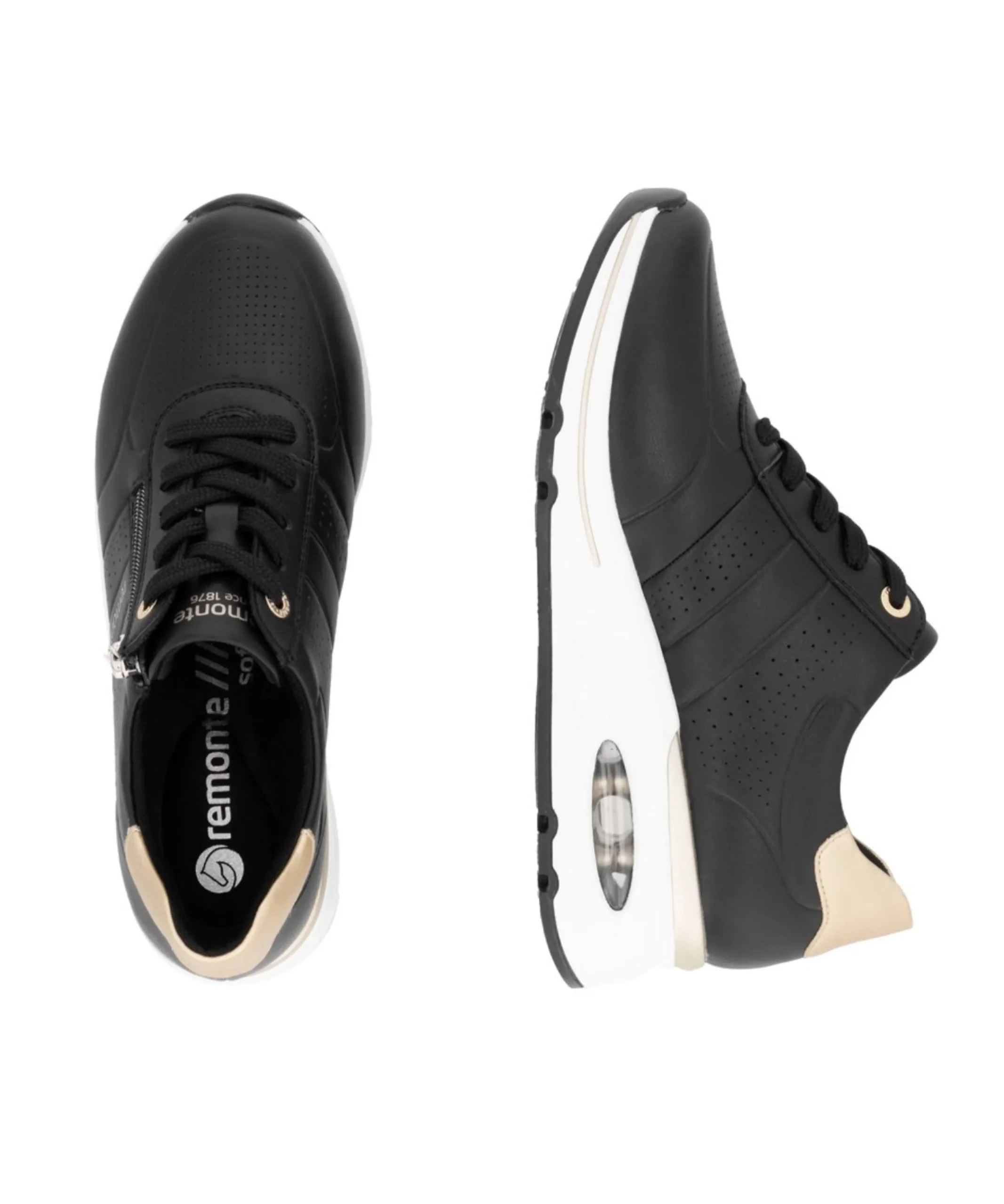 remonte__sort_sneakers_2.webp Remonte - Sort sneakers