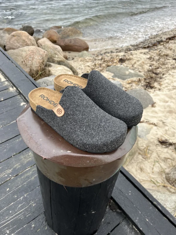 Rohde - Grå hjemmesko